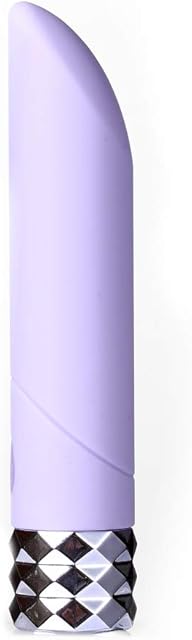Angel Crystal Gem Supercharged Bullet Vibrator, Purple
