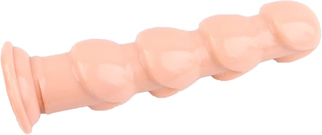 Butt Plug Anal Plug Training Toy, Silicone Dildo SM Anal Butt Plug Anal Sex Toys with Suction Cup Base for Man,Women(Skin)