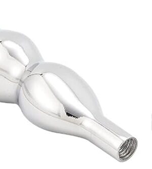 Clean Shower Head Metal Anal Irrigator Stainless Steel Anal Plug Enema Cleansing Adult Sex Toy