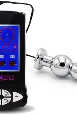 Insert Toys Butt Plug Anal Sex Toys for Beginners and Advanced Users Sex Toy Women Gay or Couples Electric Shock