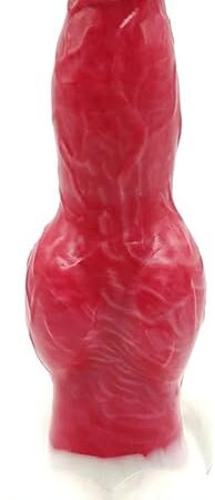 Wolf Dog Dildo Alien Monster Dildo Anal Plug Adult Sex Toys Mixed Color - Pink White Smaller Size