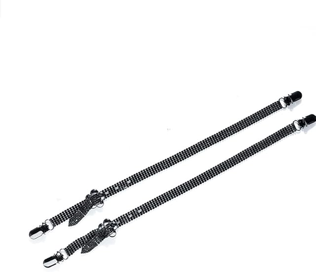 Women's Metal Chain Bra Straps Luxury Shoulder Straps Ladies Lingerie Elegant Replacement Straps for Dress Lingerie & Tops