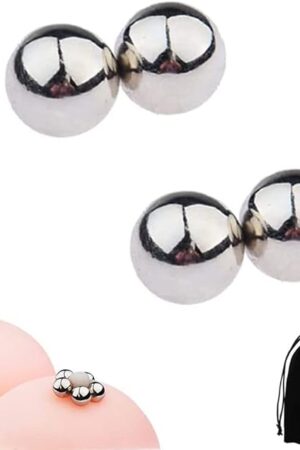 2-6 PCS Magnetic Nipple Clamps Sexual Pleasure, Strong Magnetic Beads Nipple Clip, Non Piercing Nipple Jewelry Breast Clip Bead Sex ToysNipple Clamps Sex Pleasure Women (4pcs)