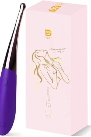 Clitoral Vibrator Sex Stimulator Toy for Women Pleasure, 12 High Frequency Powerful Female Vibrating Clitoral G spot Vibrator Anal Bullet Rechargeable Quiet Female Adult Toy