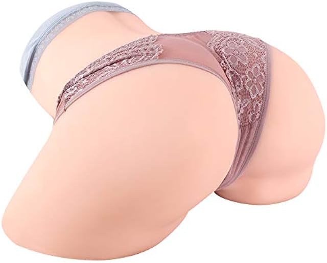 23.5LBS Lifelike Sex Doll Male Masturbator Big Pussy Ass Sex Toys for Men, Real Life Size Torso ,1:1 Life Size Realistic Big Ass Fake Pussy Sex Love Doll Toy Male Masturbator, Beige