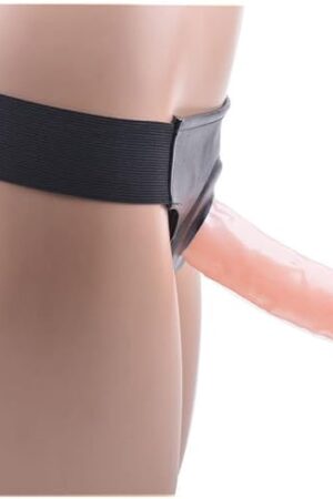 Honeypleasures Hollow Male Flesh Dildo 7 1/2 inch Strap On Penis Dildo Bondage BDSM G-Spot for Small Penis Men or ED Problems