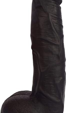 Jock 9 Inch Dong with Balls Black