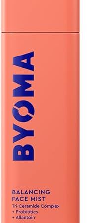 BYOMA Balancing Face Mist - pH Balanced Face Toner with Ceramides, Probiotics & Allantoin - Alcohol Free Toner Spray - Balance, Soothe & Refresh Throughout The Day - 338 fl oz