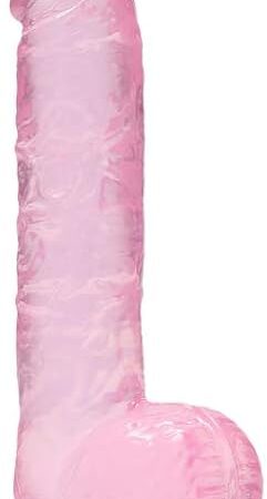 6" / 15 cm Realistic Dildo with Balls - Pink
