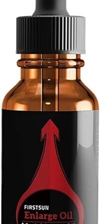 FirstSun Enlarge and Permanent Thickening Growth Men Energy Massage Essential Oil for Sex, Increase Dick Liquid for Health Care, Lateness Performance,Strength,Thicker (1 Pack)
