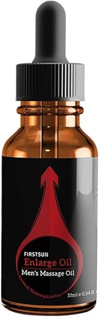 FirstSun Enlarge and Permanent Thickening Growth Men Energy Massage Essential Oil for Sex, Increase Dick Liquid for Health Care, Lateness Performance,Strength,Thicker (1 Pack)