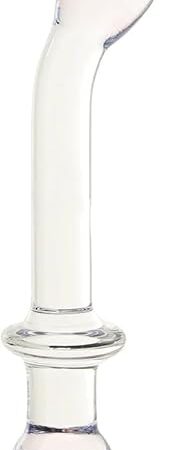 Double Ended 9.5 Inch Glass Dildo with Lube 1oz | Double Ended Glass Dildos | Butt Plugs | Adult Sex Toys | G-Spot P-Spot Massager