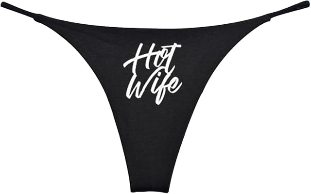 Hotwife Novelty Thong G String Bride Bachelorette Underwear Gift