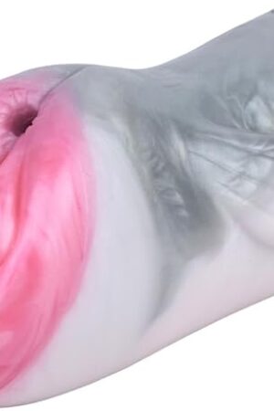 Creative Unique Lifelike Fantasy Ultral Soft Liquid Silicone Male Masturbator Men Stroker Adult Sex Toy for Men Couple with Realistic Textured Internal Tunnel Waterproof Portable Use