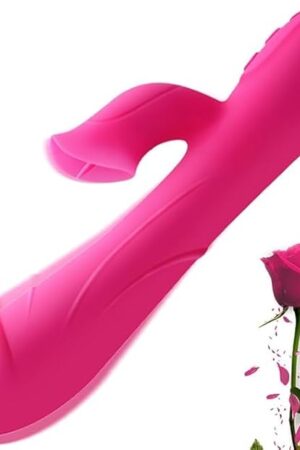 Vibrator Thrusting Dildo for Women with 7 Vibration Massage Modes with Handheld Electric High Intensity Vibrators Adult Sex Toy for Women and Couple Vibrators Massagers with Portable Design