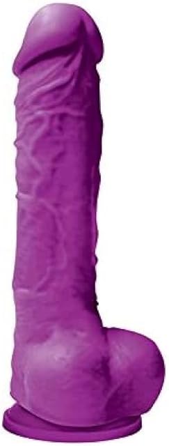 Colours Pleasure Dildo, Purple, 5 Inch