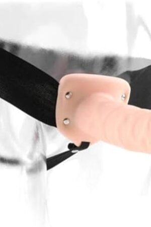 Fetish Fantasy Series 8" Hollow Strap-on, Flesh
