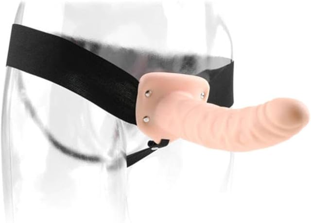 Fetish Fantasy Series 8" Hollow Strap-on, Flesh