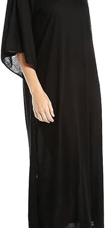 Congo Caftan Dress for Women, Kimono Dress Mumu Sleepshirt