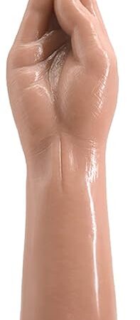 Anal Plug for Fist Sex, The Fister Hand Butt Plug with Hand Free Suction Cup, Forearm Dildo Sex Toy for Vaginal or Anal Fisting (Flesh)