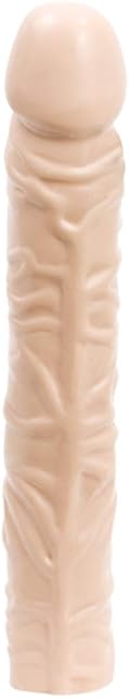 Classic Cock Dong SIL-A-Gel 10 inch Flesh Dildo