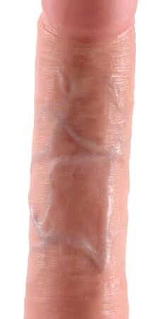 King Cock Dildo, Flesh, 8 Inch