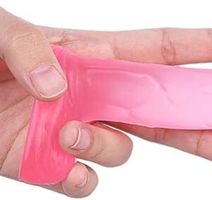 4 Inch Silicone Realistic Suction Mini Dildo,Beginner Anal Plug,Soft Dildo with Curved Shaft and Balls,Sex Toy Women Men Couples.Experience Multi-Purpose Mini Style (Pink)