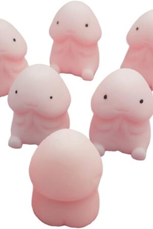6pcs Cute Mini Penis Adult Sex Novelties,Realistic Dildo Sex Toys for Couples,Lifelike Penis Doll,Sex Stress Relief Toy,Cute Sex Game Play Gag Gift for Men Women Girls and Boys
