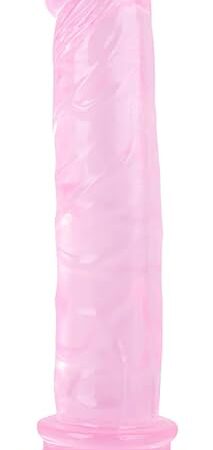 6 Inch Small Pink Jelly Dildo Realistic Mini Crystal Clear Dildo with Suction Cup for Women Adult Sex Toy