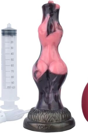 8 inch Realistic Monster Dildo, Silicone Horse Dildo with Strong Suction Cup, Fantasy Dragon Dog Knot for Women, Anal Plug Anal for Men Gay, Adult Sex Toy for Women