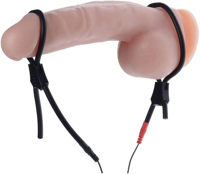 Vigor II Cock and Ball Ties and Frenum Electro Stimulator (AE596)