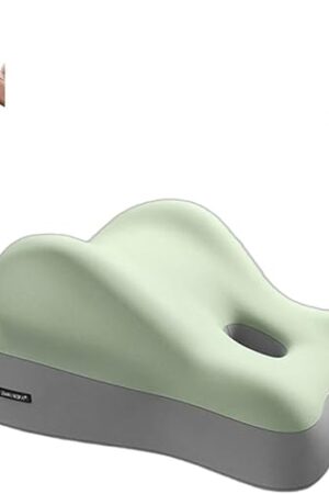 Intimacy Pillow for Couples  Couples Butt Cushion for Pregnancy, Memory Foam Wedge Pillow Support for Sitting & Lying (Green)
