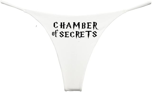 Chamber of Secrets Bride To Be Bachelorette G String Thong