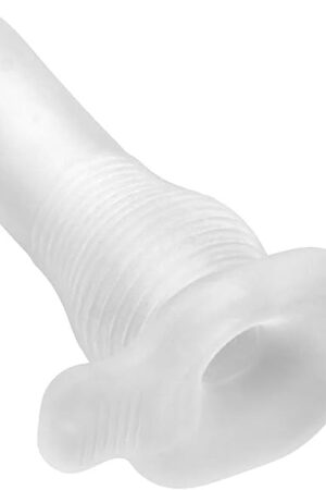Hollow Anal Plug Butt Expander Anus Dilator Sex Toys for Women Men Gay Penis Enlargement Cock Sleeve Thick Couple Tools (Color : B)
