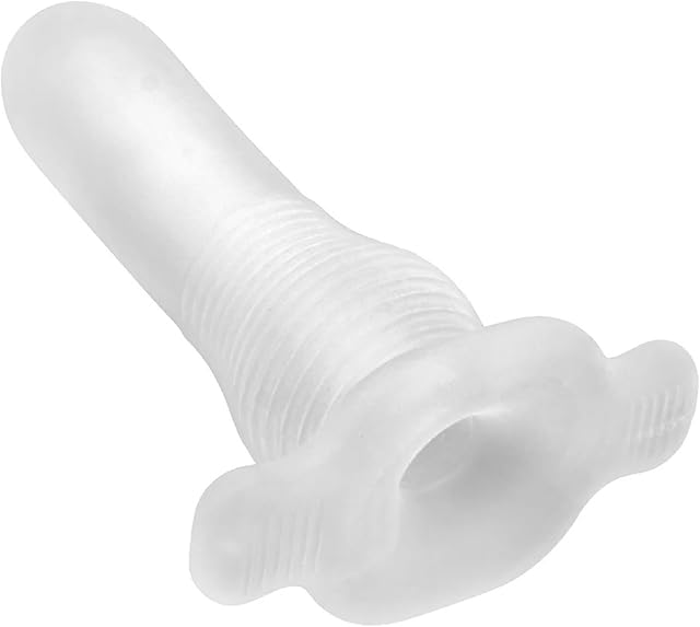 Hollow Anal Plug Butt Expander Anus Dilator Sex Toys for Women Men Gay Penis Enlargement Cock Sleeve Thick Couple Tools (Color : B)