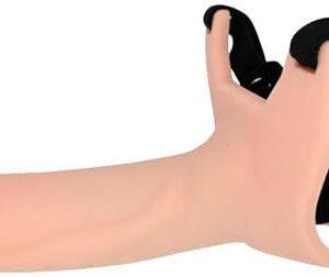5 inch Silicone Hollow Strap On Harness - Erectile Dysfunction Aid Penis Enhancer - Comfortable Strapon Adult Sex Toy