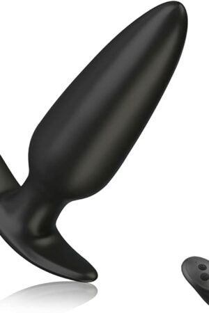 FST G-spot Anal Vibrator Prostate Massager, Silicone Rechargeable Wearable Anal Vibrator with Remote Control 10 Vibration Modes Waterproof Anal Sex Toys for Men, Women and Couples