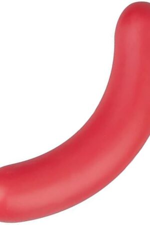 G-spot Fantasy Dildo Lovely Hot Dog Shaped Butt Plug,Fetish Anal Plug Prostate Massager Anal Dilator Masturbation Fun Sex Toy for Men Women or Couples (Red)