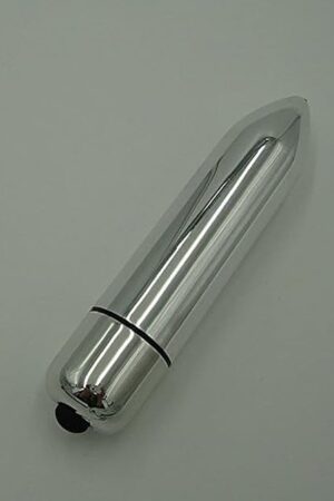 FS Brand-3.2 Inch Silver Mini Vibrating Bullet Speed Vibrator.