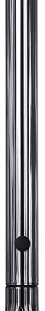 Evolved Love Is Back Stainless Steel Rechargeable - Discreet - Travel Size Vibrator - Black