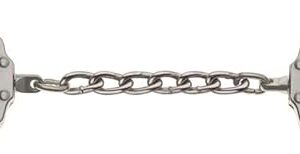 Chain Link Handcuff (6-Inchs Between Cuffs), Nickel Finish