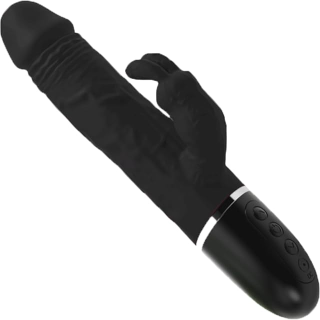 Handheld Quiet Portable G Spot Dildo Vibrator Adult Female Sex Toys with 10 Vibrations Realistic Silicone Dildos for Stimulation Rabbit Vibrators for Full Body