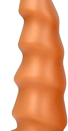 Anal Plug Dildo, T-explorer Super Soft Anal Plug Prostate Massage Anal Sex Toy Flexible Liquid Silicone Butt Plug Waterproof Anal Plugs for Beginner Advanced Adult Men Women and Couples (S)