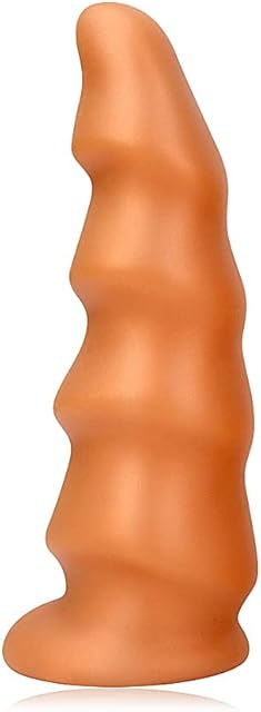 Anal Plug Dildo, T-explorer Super Soft Anal Plug Prostate Massage Anal Sex Toy Flexible Liquid Silicone Butt Plug Waterproof Anal Plugs for Beginner Advanced Adult Men Women and Couples (S)