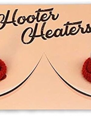 Gears Out Hooter Heaters - Chest Warmers for Women - Funny Gag Gift for Ladies - It's a Hat for Your Hooters