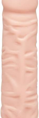 Doc Johnson The D Shakin' Vibrating Dildo, Vanilla, 7 Inch