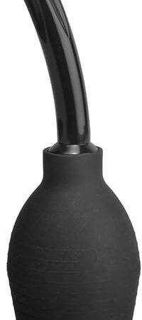Cleanstream Deluxe Enema Bulb, Malleable And Soft Tube, Leak-Free, Holes On Tip And Sides, Secured-Seal, Screwed Nozzle, 300Ml Bulb