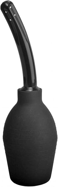 Cleanstream Deluxe Enema Bulb, Malleable And Soft Tube, Leak-Free, Holes On Tip And Sides, Secured-Seal, Screwed Nozzle, 300Ml Bulb