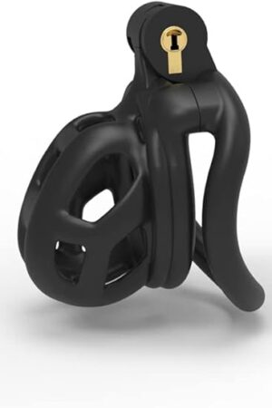 Chastity cage 20 Male Chastity Cage Nub Chastity Device Resin Cock Cage, Male Chastity Device with 4 Rings, Penis Bondage Exercise Male Sex Toy Penis Lightweight Chastity Cage for Man (Nub)