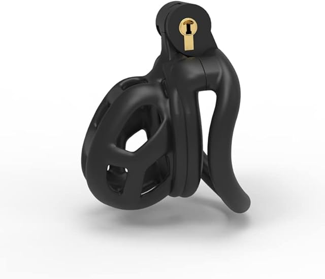 Chastity cage 20 Male Chastity Cage Nub Chastity Device Resin Cock Cage, Male Chastity Device with 4 Rings, Penis Bondage Exercise Male Sex Toy Penis Lightweight Chastity Cage for Man (Nub)